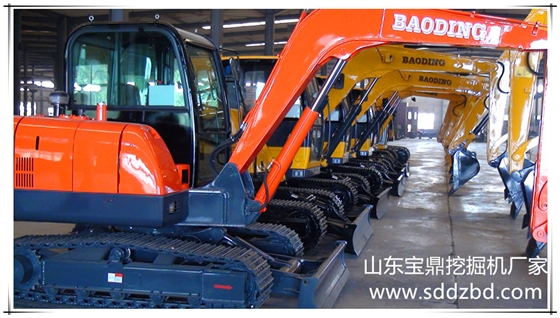 山東寶鼎小型挖掘機產(chǎn)品