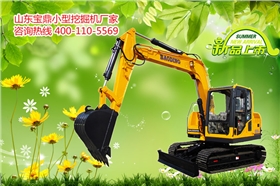 山東寶鼎小型挖掘機生產廠家