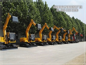 山東寶鼎小型挖掘機(jī)廠家挖掘機(jī)械產(chǎn)品