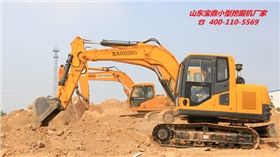 山東寶鼎反鏟式小型挖掘機廠家履帶挖掘機產(chǎn)品