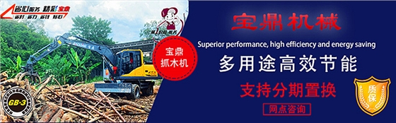 寶鼎輪式抓木機(jī)