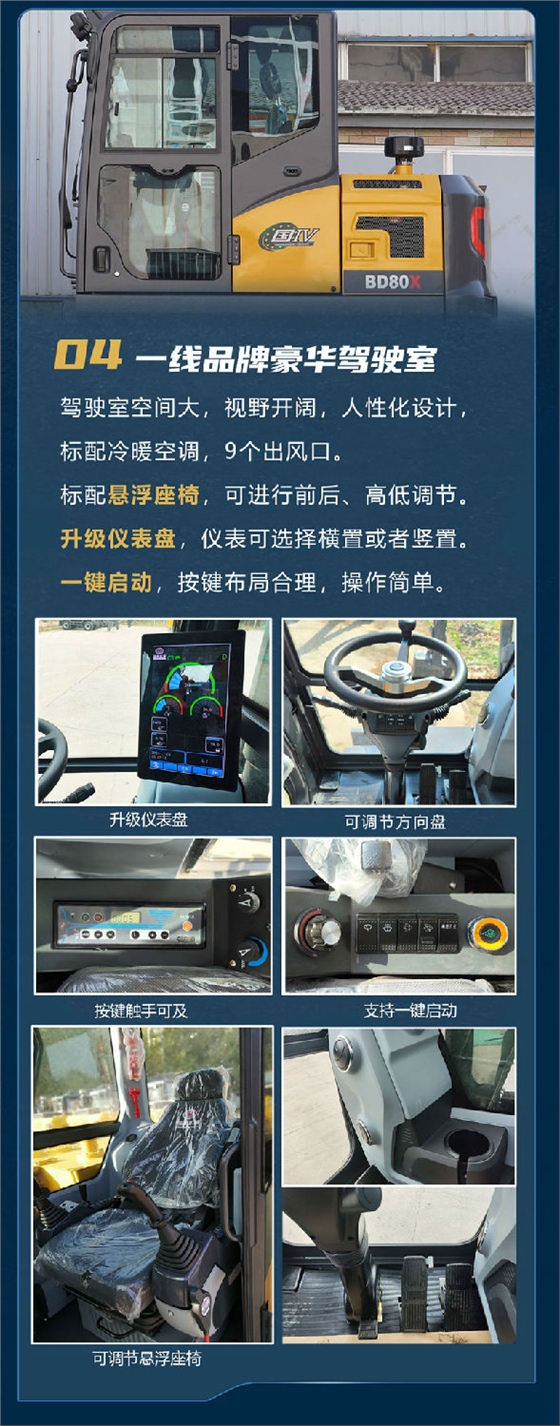 寶鼎BD80X輪式挖掘機(jī)