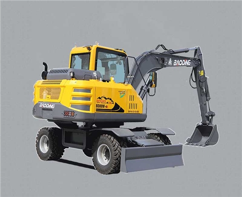 寶鼎BD80W-9H輪式挖掘機(jī)