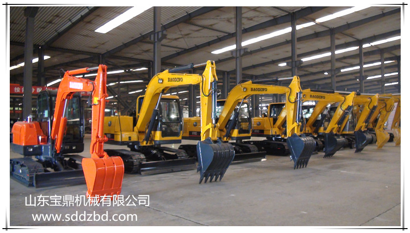 山東寶鼎挖掘機企業(yè)小型挖掘機械產(chǎn)品