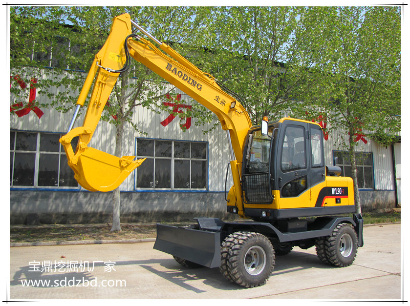 寶鼎挖掘機廠家輪式挖掘機械產(chǎn)品