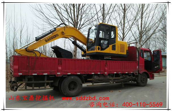 山東寶鼎挖掘機(jī)發(fā)車(chē)圖
