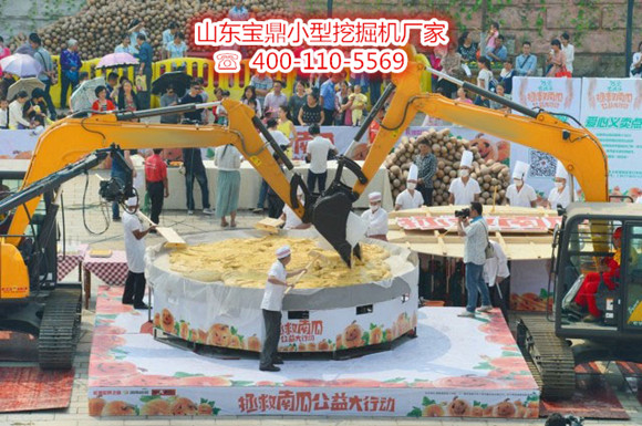 山東寶鼎小型挖掘機(jī)生產(chǎn)廠家