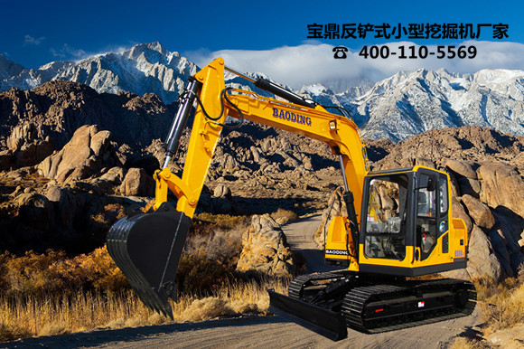 山東寶鼎反鏟式小型挖掘機(jī)生產(chǎn)廠家