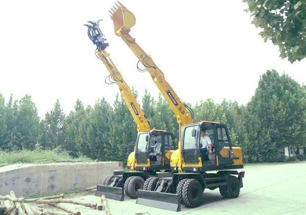 寶鼎輪式挖掘機(jī)
