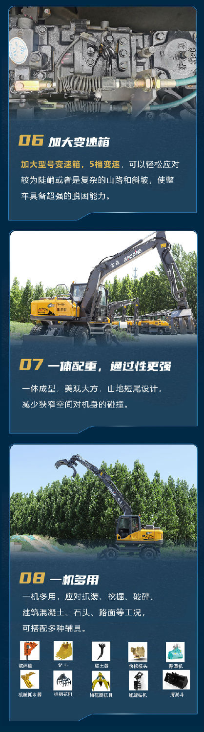 寶鼎125抓木機(jī)