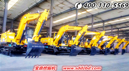 挖掘機(jī)械國(guó)三時(shí)代，寶鼎小型挖掘機(jī)、抓木機(jī)廠家銷量倍增
