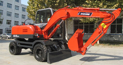 輪式挖掘機(jī)，寶鼎BD80-W8輪式挖掘機(jī)首臺(tái)購車用戶體驗(yàn)